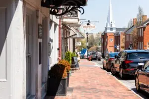 Lexington,,Usa, ,April,18,,2018:,Historic,Downtown,Town,City